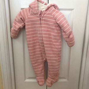 Old Navy performance fleece one piece for baby